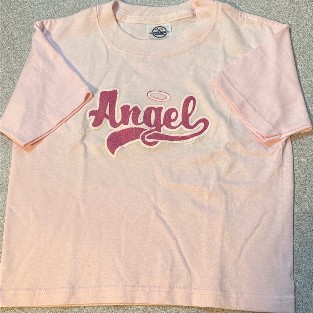 Angel Kiss Light Pink Short Sleeve Tee